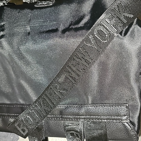 Botkier New York Black Vegan Leather Trim Backpack - Picture 10 of 10